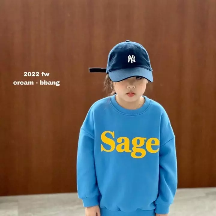 Cream Bbang - Korean Children Fashion - #stylishchildhood - Sage Sweatshirt - 11
