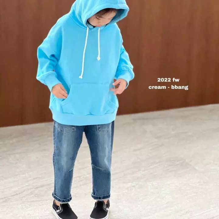 Cream Bbang - Korean Children Fashion - #toddlerclothing - Pigment Hoody Tee - 11