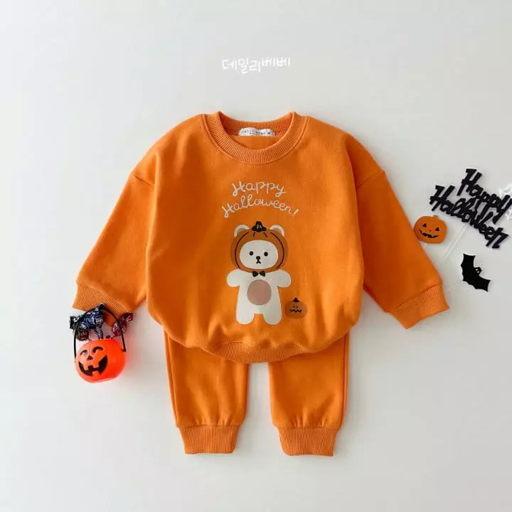 Daily Bebe - Korean Children Fashion - #childrensboutique - Halloween Bear Set