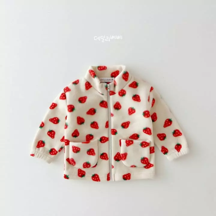 Daily Bebe - Korean Children Fashion - #stylishchildhood - This Day Fleece - 2