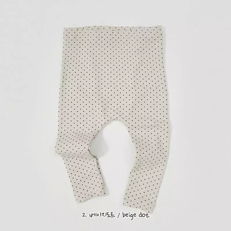 Daily Daily - Korean Children Fashion - #discoveringself - Printing Bebe Leggings - 3