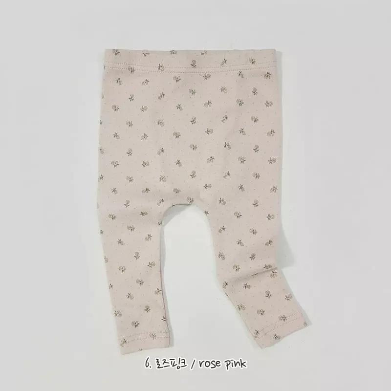 Daily Daily - Korean Children Fashion - #kidzfashiontrend - Printing Bebe Leggings - 7