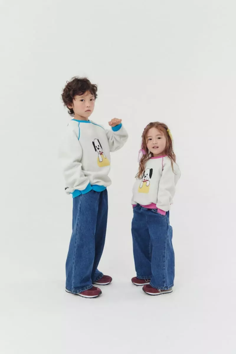 Dalkomhai - Korean Children Fashion - #kidzfashiontrend - Fleece Jeans - 4