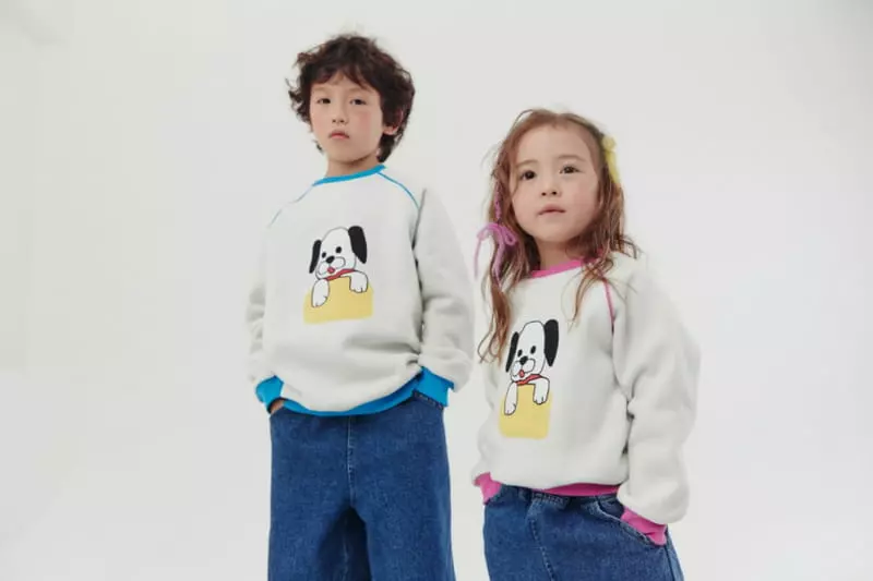 Dalkomhai - Korean Children Fashion - #designkidswear - Puppy Sweatshirt - 11