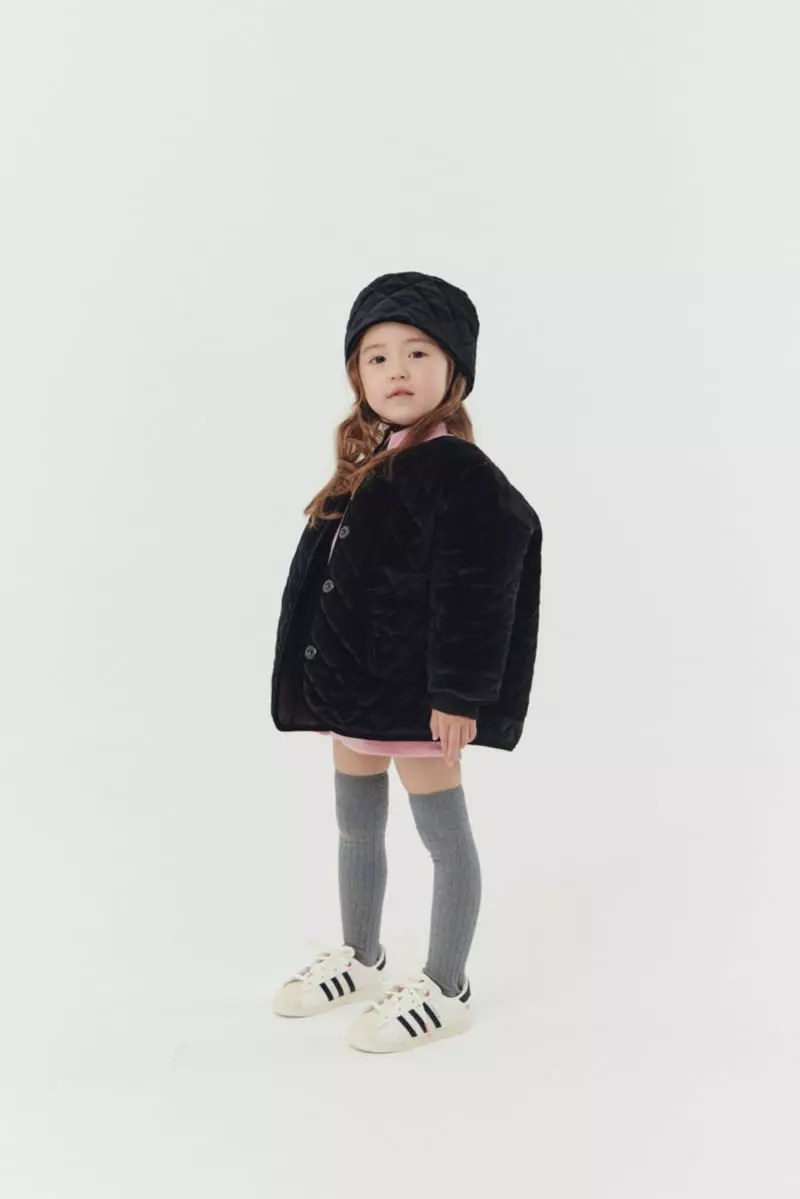 Dalkomhai - Korean Children Fashion - #designkidswear - Vlevet Quilting Jumper - 5