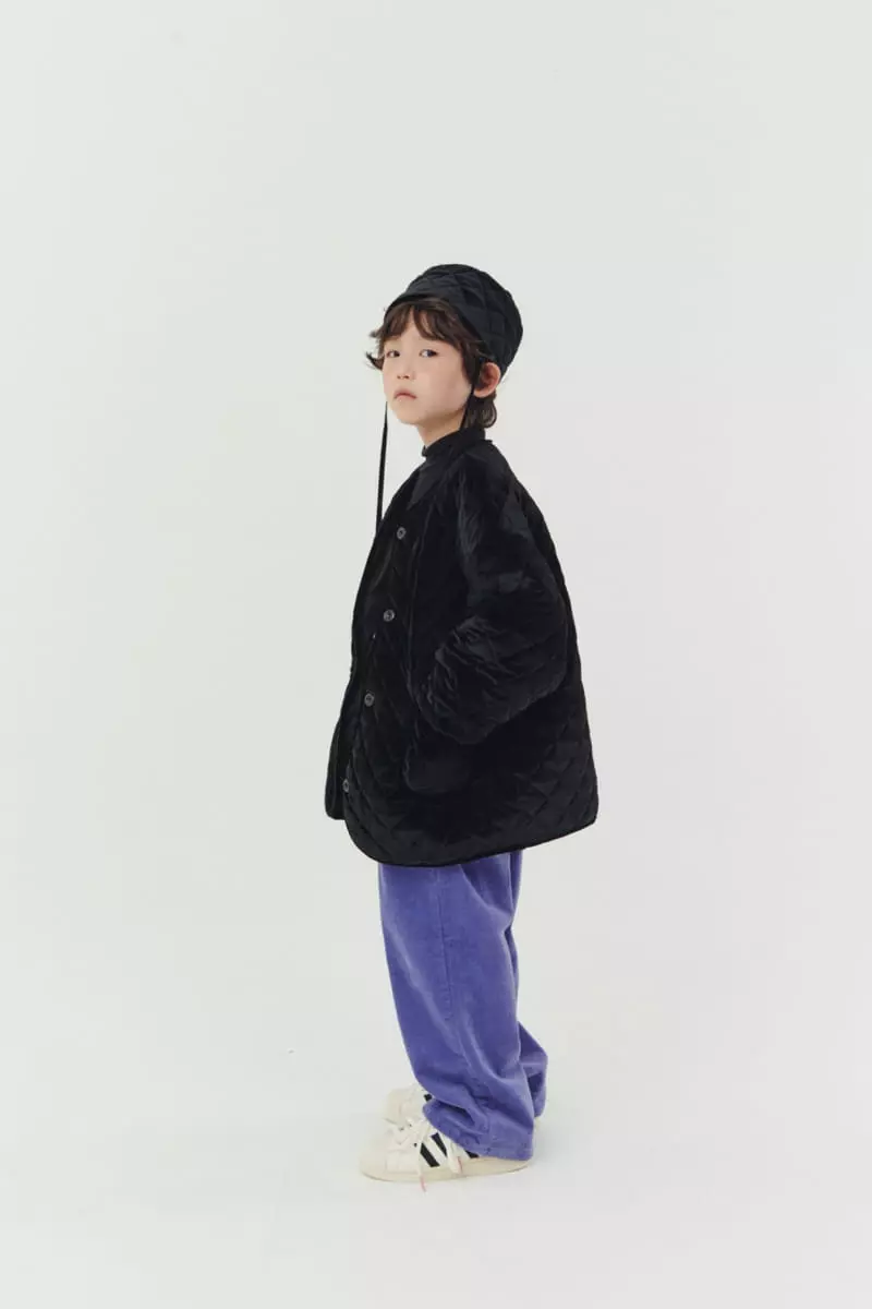 Dalkomhai - Korean Children Fashion - #kidsshorts - Vlevet Quilting Jumper - 8