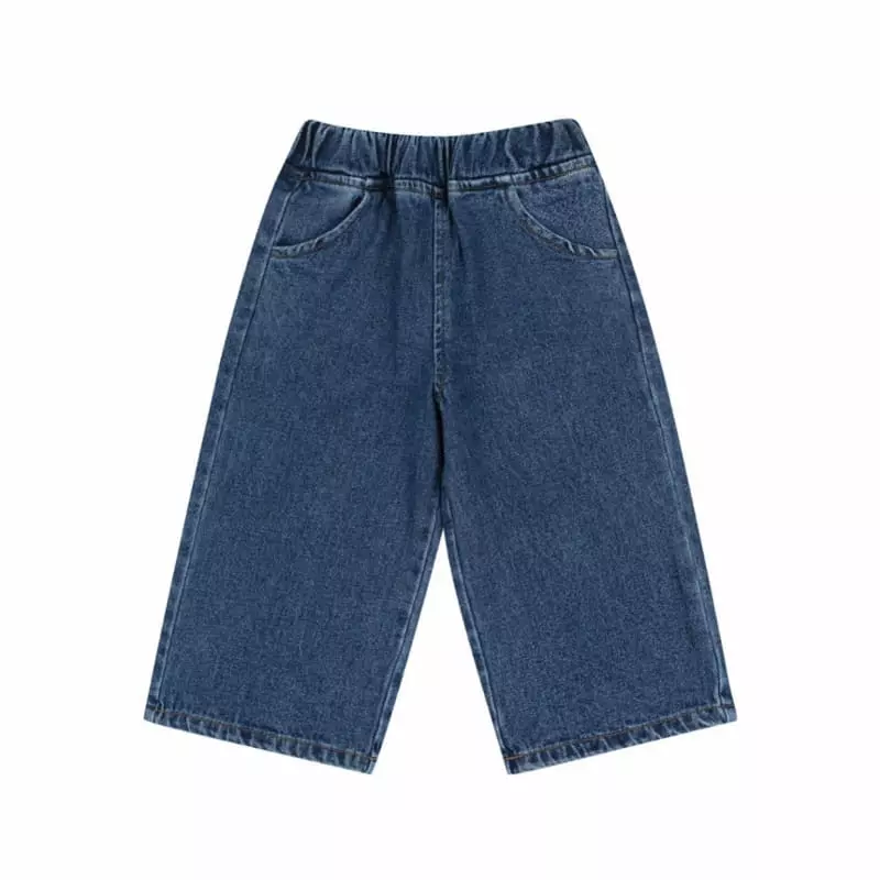 Dalkomhai - Korean Children Fashion - #kidsshorts - Fleece Jeans