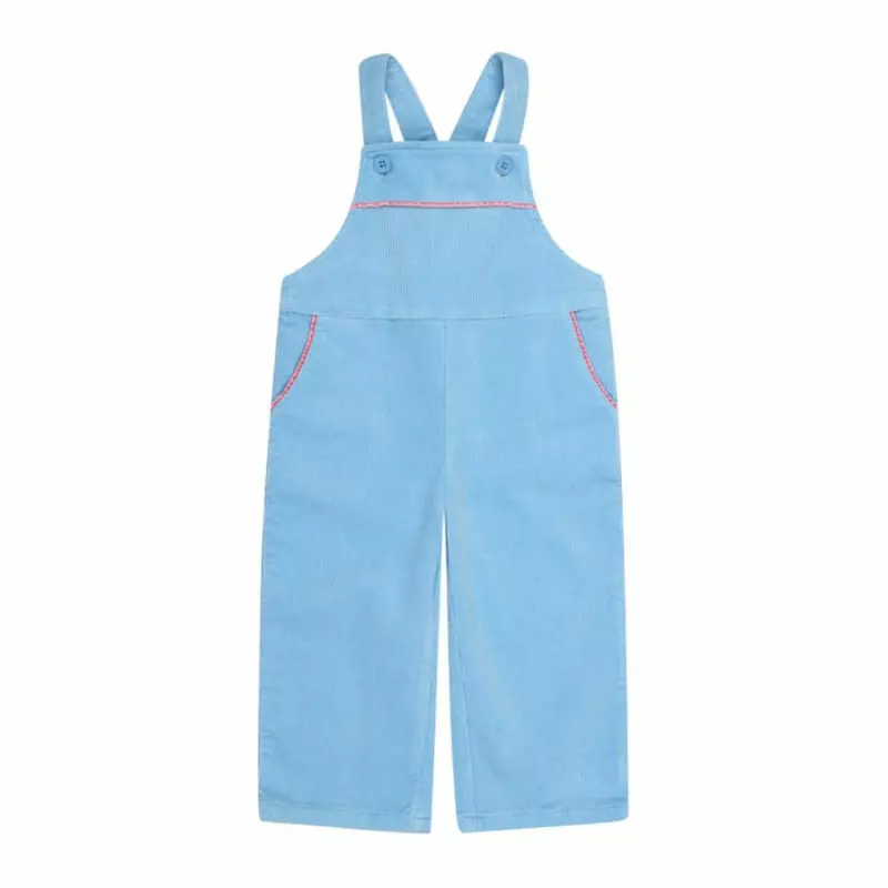 Dalkomhai - Korean Children Fashion - #kidsstore - Rib Dungarees Pants