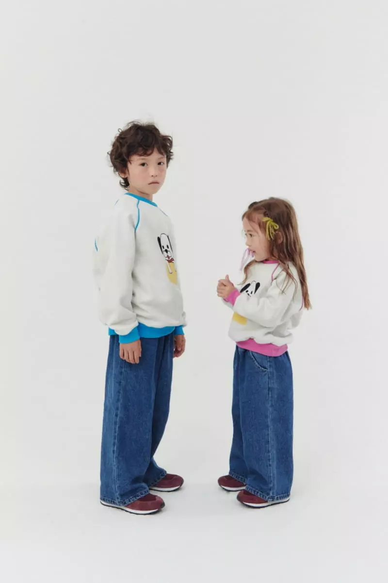 Dalkomhai - Korean Children Fashion - #littlefashionista - Fleece Jeans - 5