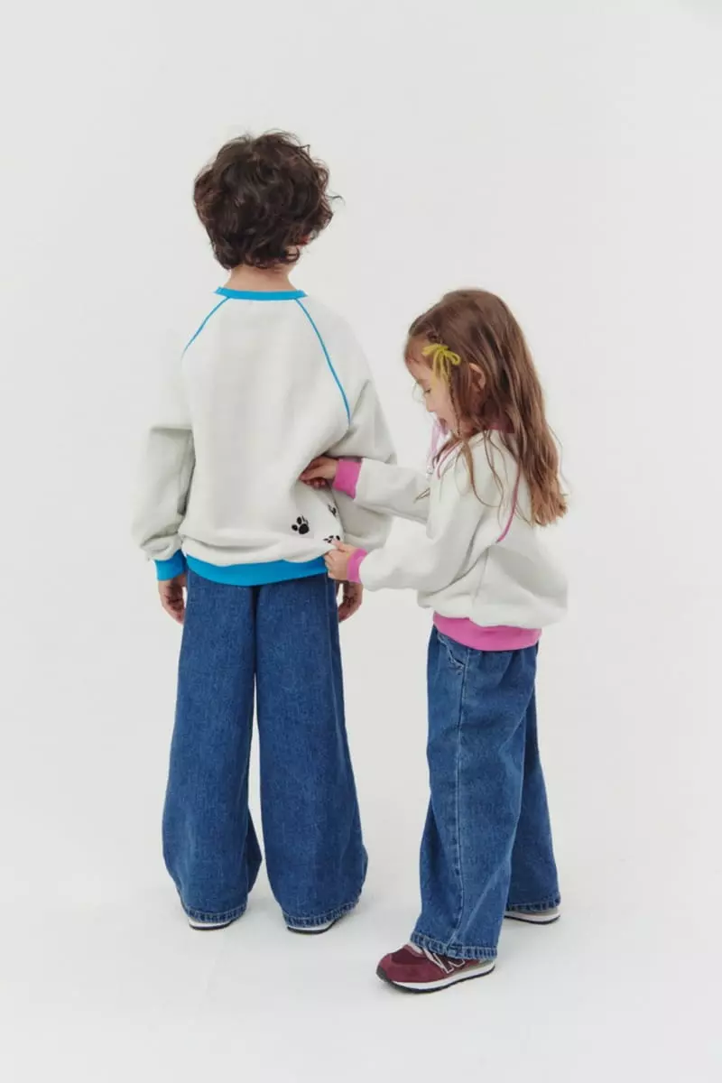 Dalkomhai - Korean Children Fashion - #minifashionista - Fleece Jeans - 7