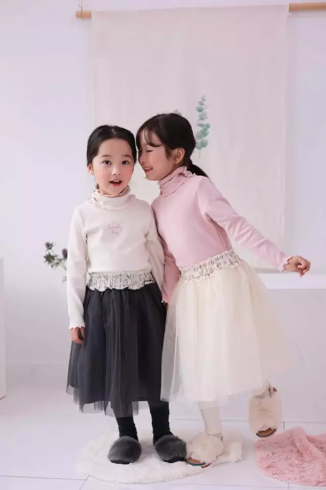 Dalla - Korean Children Fashion - #Kfashion4kids - Sha Skirt Leggings - 10