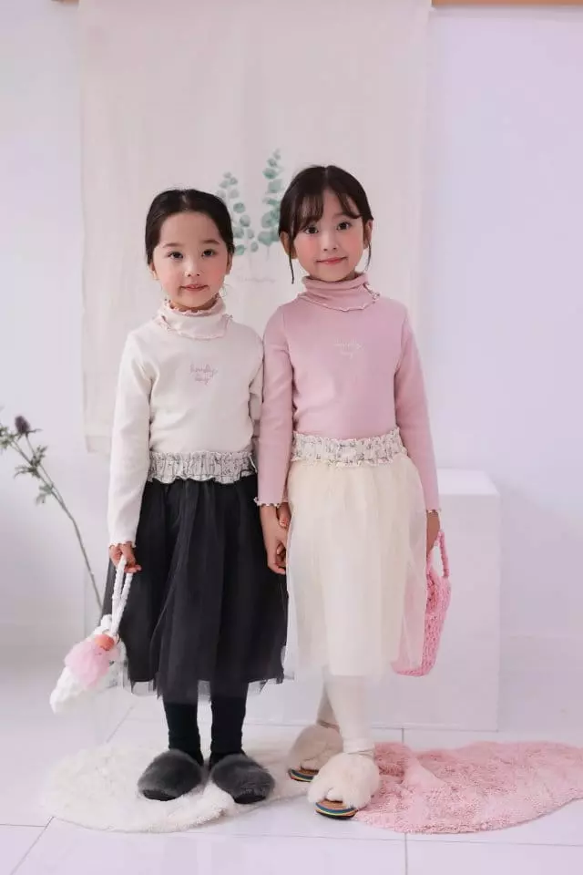 Dalla - Korean Children Fashion - #childofig - Lovely Turtleneck Tee - 11