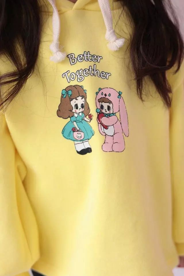 Dalla - Korean Children Fashion - #childofig - Rabbit Girl Hoody Tee - 8