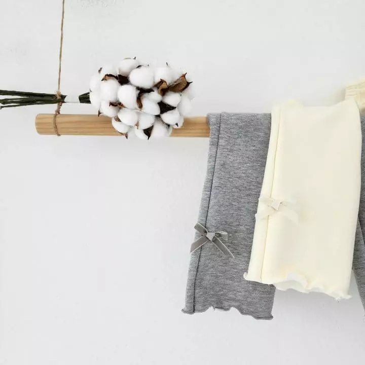 Dalla - Korean Children Fashion - #stylishchildhood - Ribbon Bootscut Pants - 4