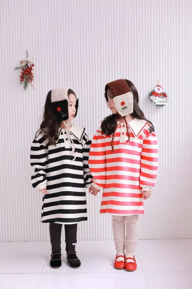Dalla - Korean Children Fashion - #childofig - Wave One-piece - 12