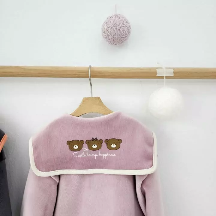Dalla - Korean Children Fashion - #childofig - Zipper Bear Set - 8