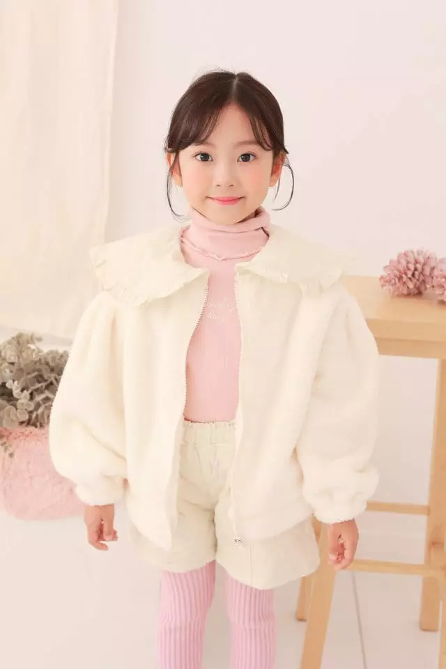 Dalla - Korean Children Fashion - #childrensboutique - Love Fleece Jumper - 8
