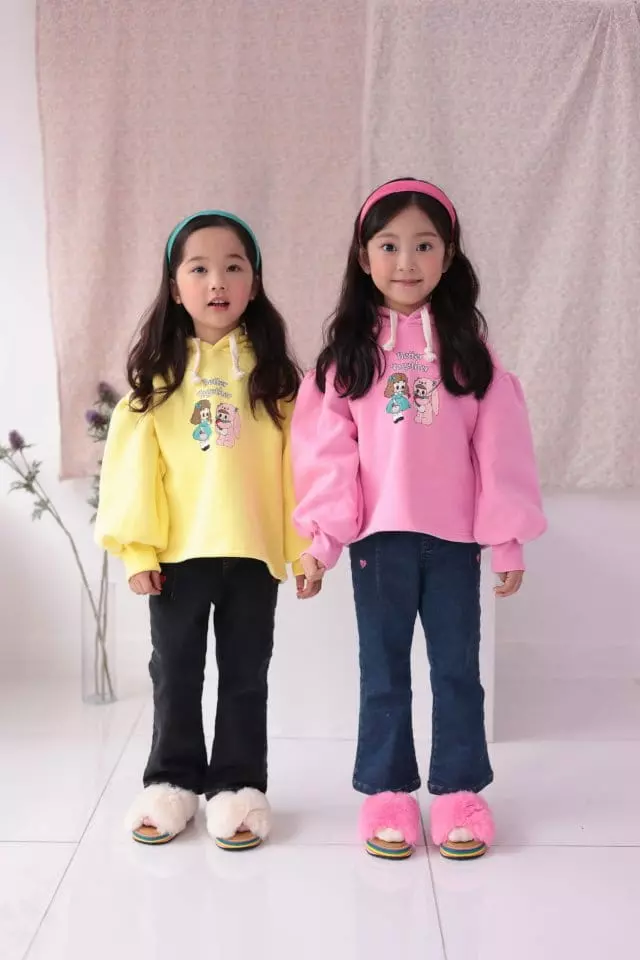 Dalla - Korean Children Fashion - #childrensboutique - Rabbit Girl Hoody Tee - 9