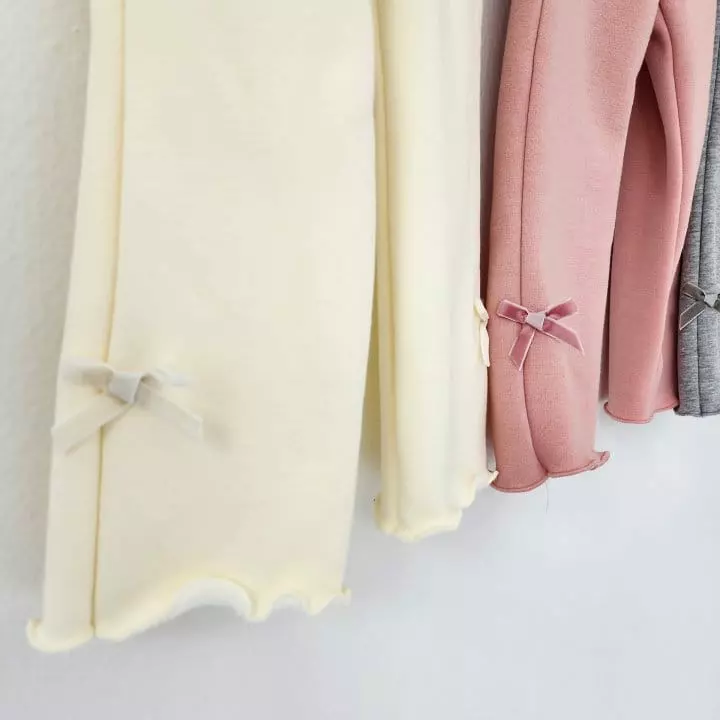 Dalla - Korean Children Fashion - #childrensboutique - Ribbon Bootscut Pants - 5