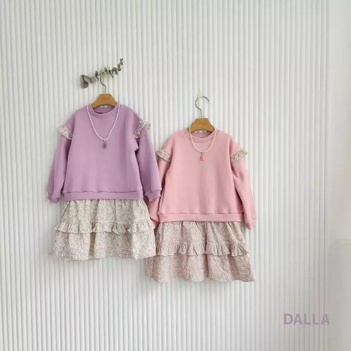 Dalla - Korean Children Fashion - #childrensboutique - Sue Sue One-piece