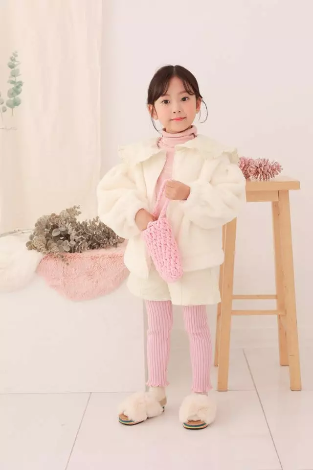 Dalla - Korean Children Fashion - #designkidswear - Love Fleece Jumper - 9