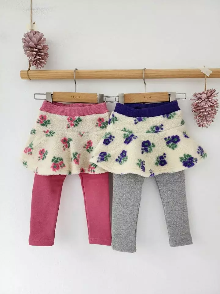 Dalla - Korean Children Fashion - #designkidswear - Petit Skirt Leggings - 3