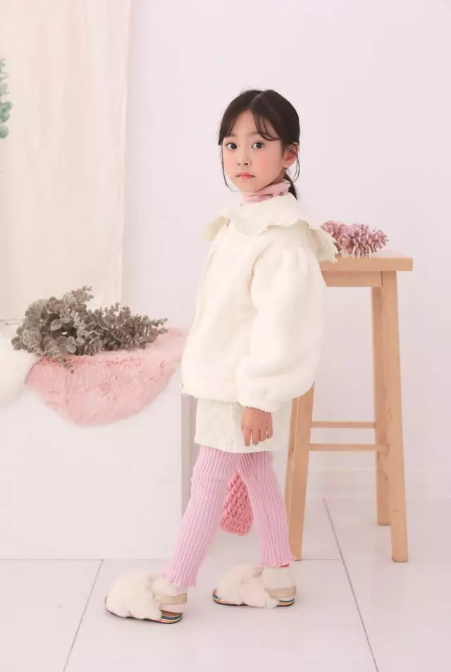 Dalla - Korean Children Fashion - #discoveringself - Love Fleece Jumper - 10