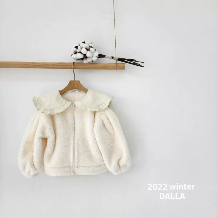 Dalla - Korean Children Fashion - #discoveringself - Love Fleece Jumper - 2