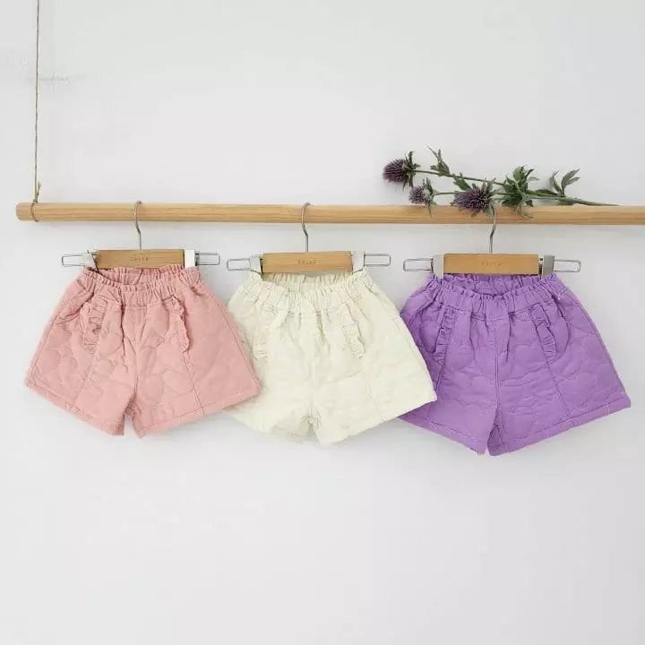 Dalla - Korean Children Fashion - #discoveringself - Love Quilting Shorts