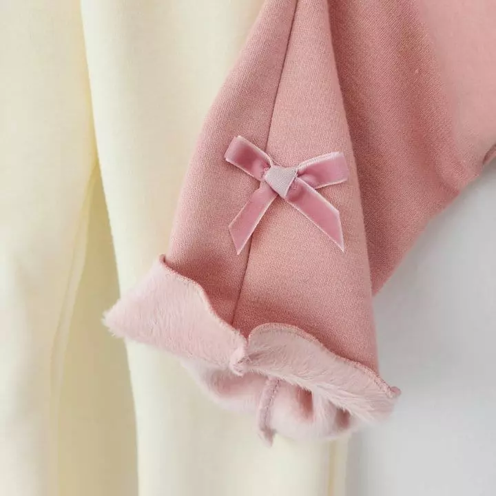 Dalla - Korean Children Fashion - #discoveringself - Ribbon Bootscut Pants - 7