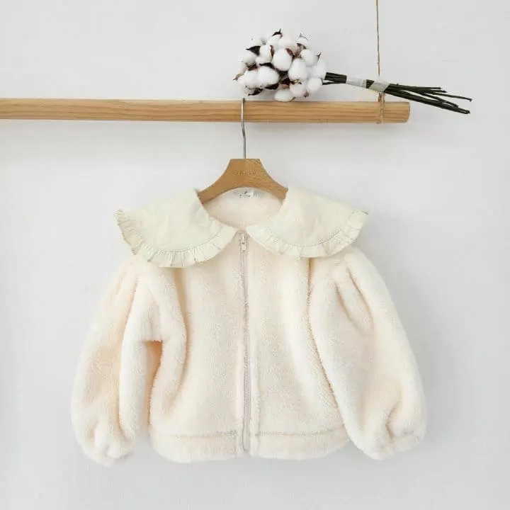 Dalla - Korean Children Fashion - #fashionkids - Love Fleece Jumper - 3