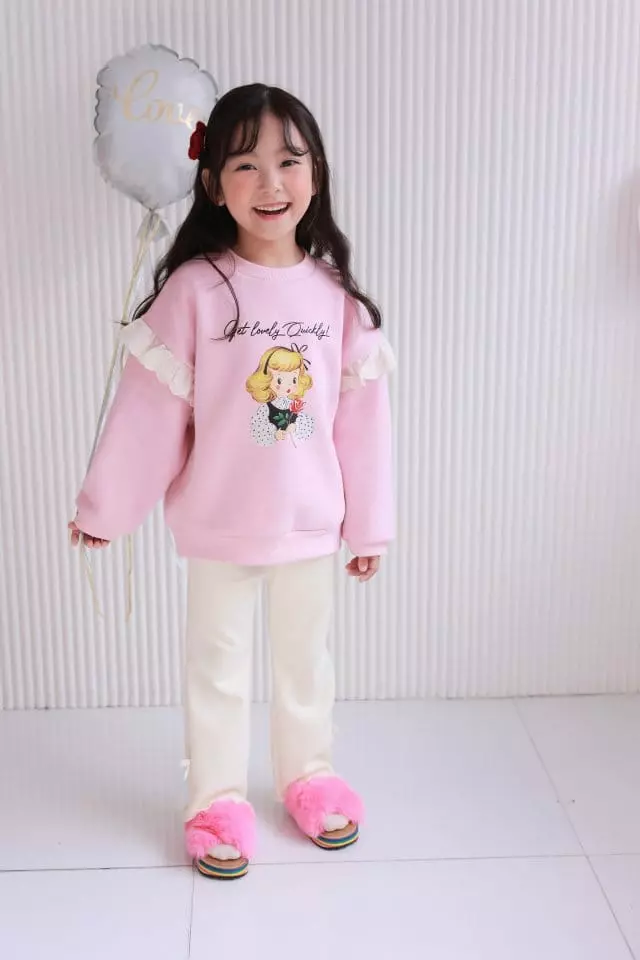 Dalla - Korean Children Fashion - #kidsstore - Ribbon Bootscut Pants - 10
