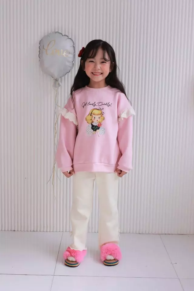 Dalla - Korean Children Fashion - #kidzfashiontrend - Ribbon Bootscut Pants - 11
