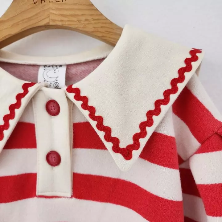 Dalla - Korean Children Fashion - #kidzfashiontrend - Wave One-piece - 6