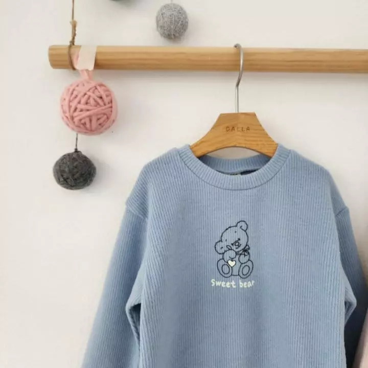 Dalla - Korean Children Fashion - #kidzfashiontrend - Sweet Bear Set - 3