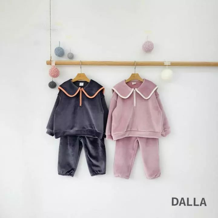 Dalla - Korean Children Fashion - #kidzfashiontrend - Zipper Bear Set - 2