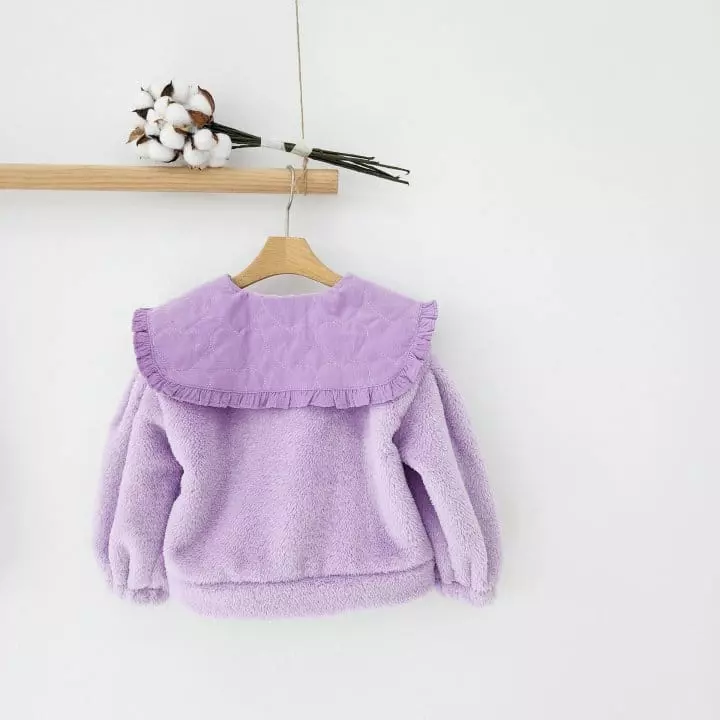 Dalla - Korean Children Fashion - #littlefashionista - Love Fleece Jumper - 8