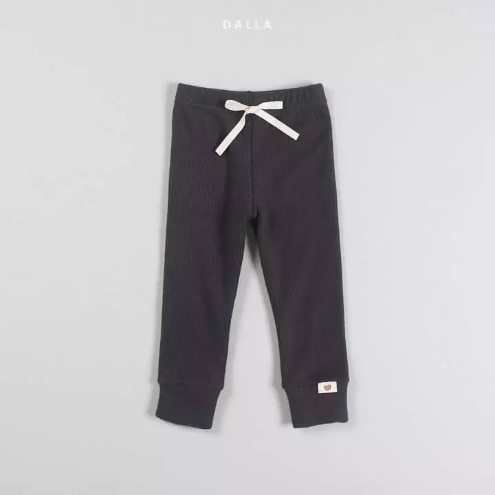 Dalla - Korean Children Fashion - #littlefashionista - Ddadde Rib Leggings - 12