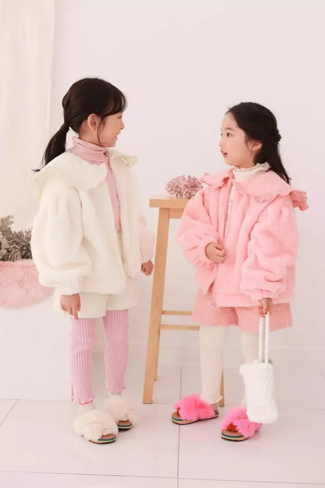 Dalla - Korean Children Fashion - #magicofchildhood - Love Fleece Jumper
