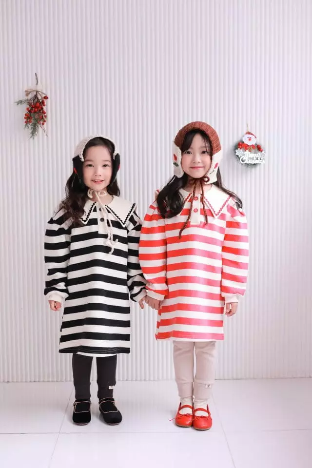 Dalla - Korean Children Fashion - #magicofchildhood - Wave One-piece - 9