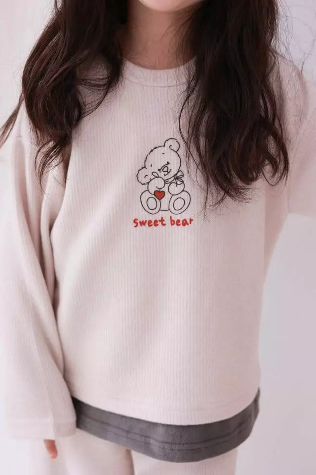 Dalla - Korean Children Fashion - #magicofchildhood - Sweet Bear Set - 6