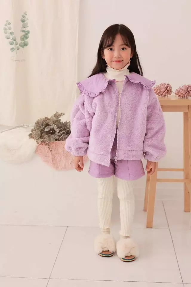 Dalla - Korean Children Fashion - #minifashionista - Love Quilting Shorts - 3