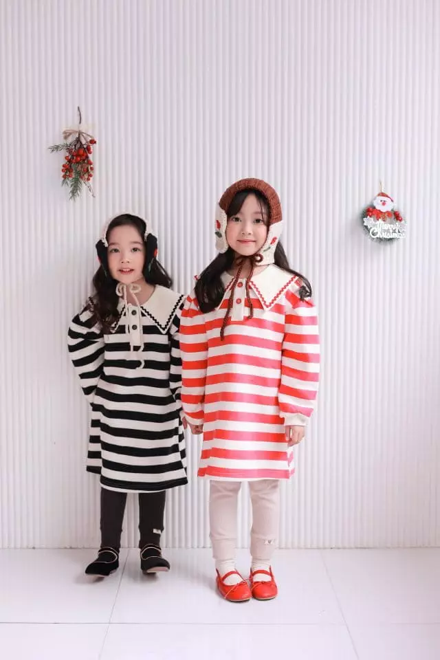 Dalla - Korean Children Fashion - #minifashionista - Wave One-piece - 10