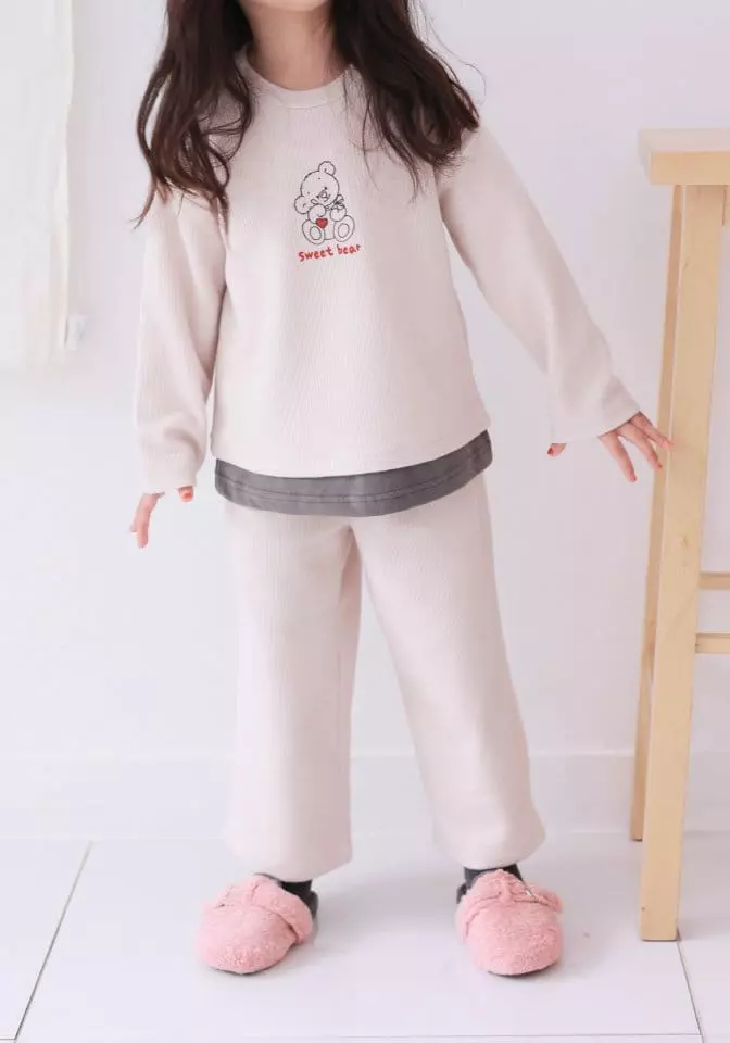 Dalla - Korean Children Fashion - #prettylittlegirls - Sweet Bear Set - 8