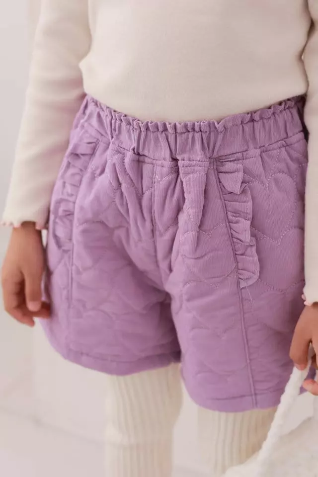 Dalla - Korean Children Fashion - #stylishchildhood - Love Quilting Shorts - 7
