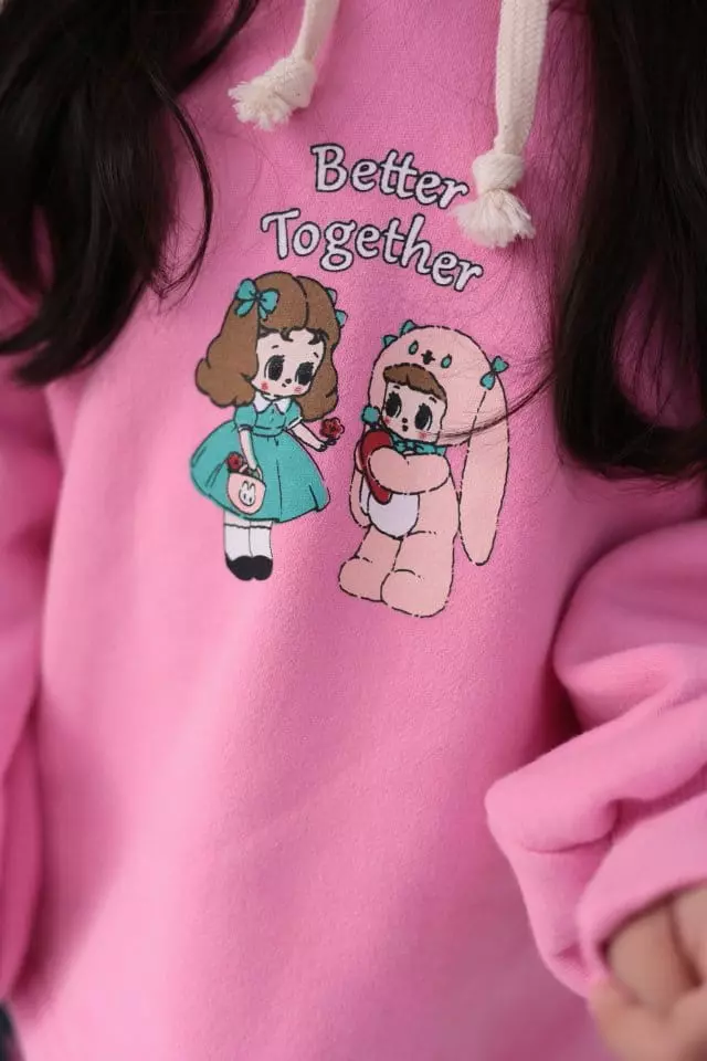 Dalla - Korean Children Fashion - #stylishchildhood - Rabbit Girl Hoody Tee - 7