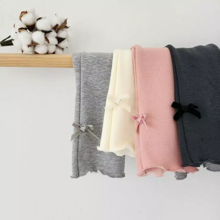 Dalla - Korean Children Fashion - #stylishchildhood - Ribbon Bootscut Pants - 3