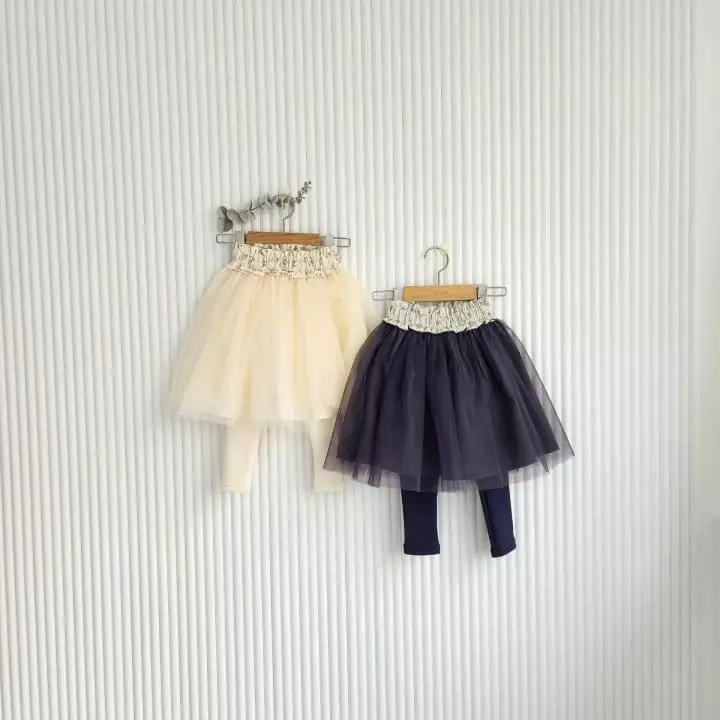 Dalla - Korean Children Fashion - #stylishchildhood - Sha Skirt Leggings