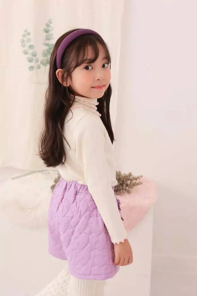 Dalla - Korean Children Fashion - #todddlerfashion - Love Quilting Shorts - 5
