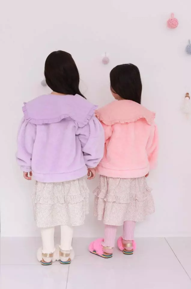 Dalla - Korean Children Fashion - #prettylittlegirls - Love Fleece Jumper - 4